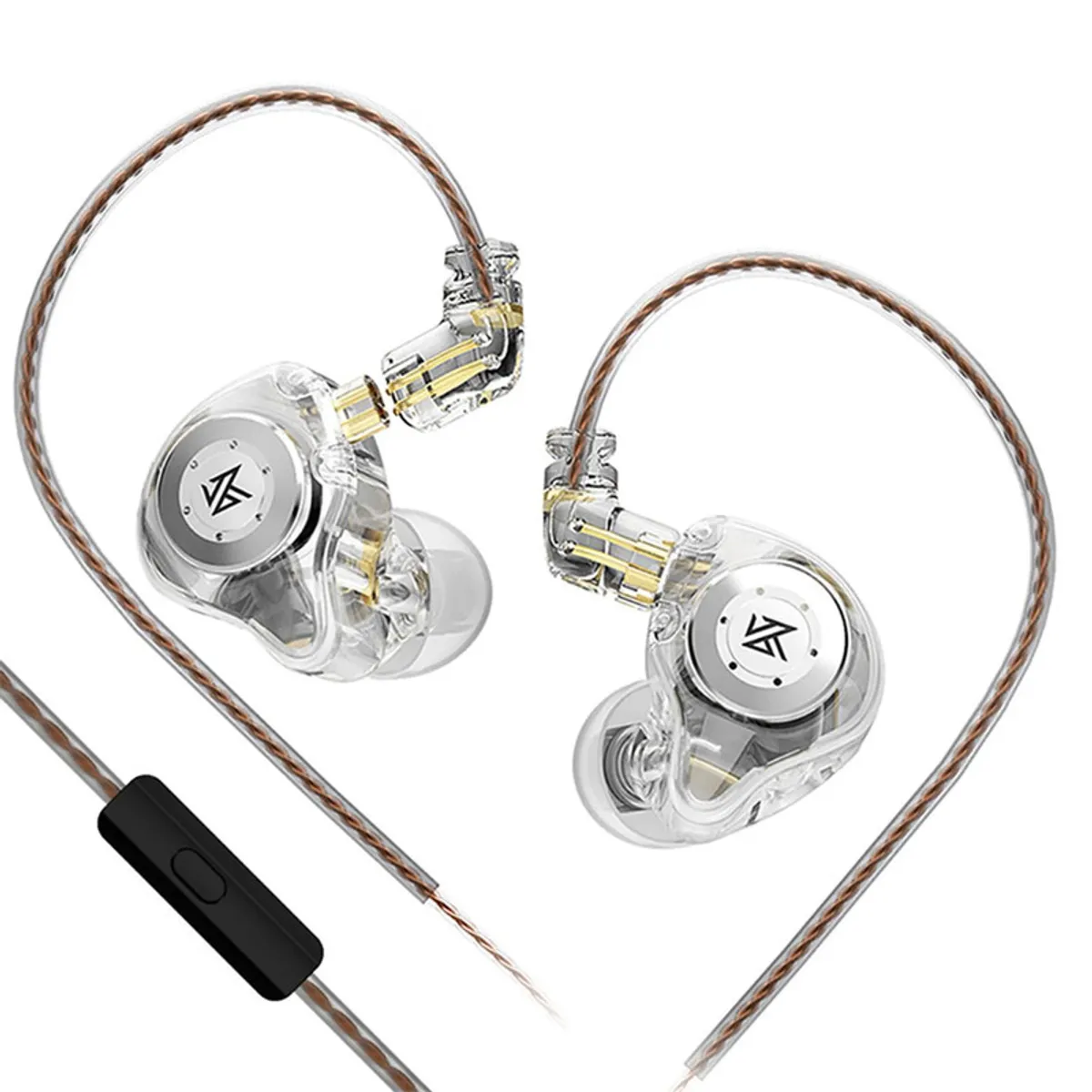 KZ - Audífonos In-Ear KZ EDX Pro con graves dinámicos-Con MIC Auriculares