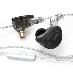 KZ - Audífonos In-Ear ZAX con graves dinámicos-Con MIC Auriculares