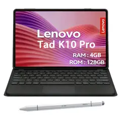 LENOVO - Tablet K10 Pro 4GB+128GB WiFi+Teclado Negro+Lápiz táctil