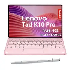 LENOVO - Tablet K10 Pro 4GB+128GB WiFi+Teclado Rosa+Lápiz táctil