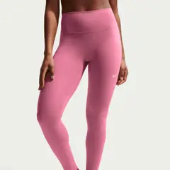NIKE - Calzas One Seamless Front Rojo Mujer