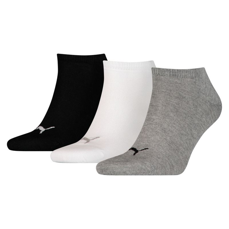 PUMA - Calcetín Deportivo Pack De 3 Algodón Unisex Puma