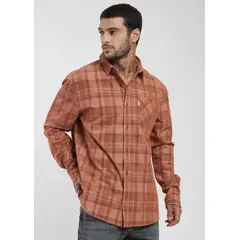 KAYA UNITE - Camisa Manga Larga Cotelé Hombre