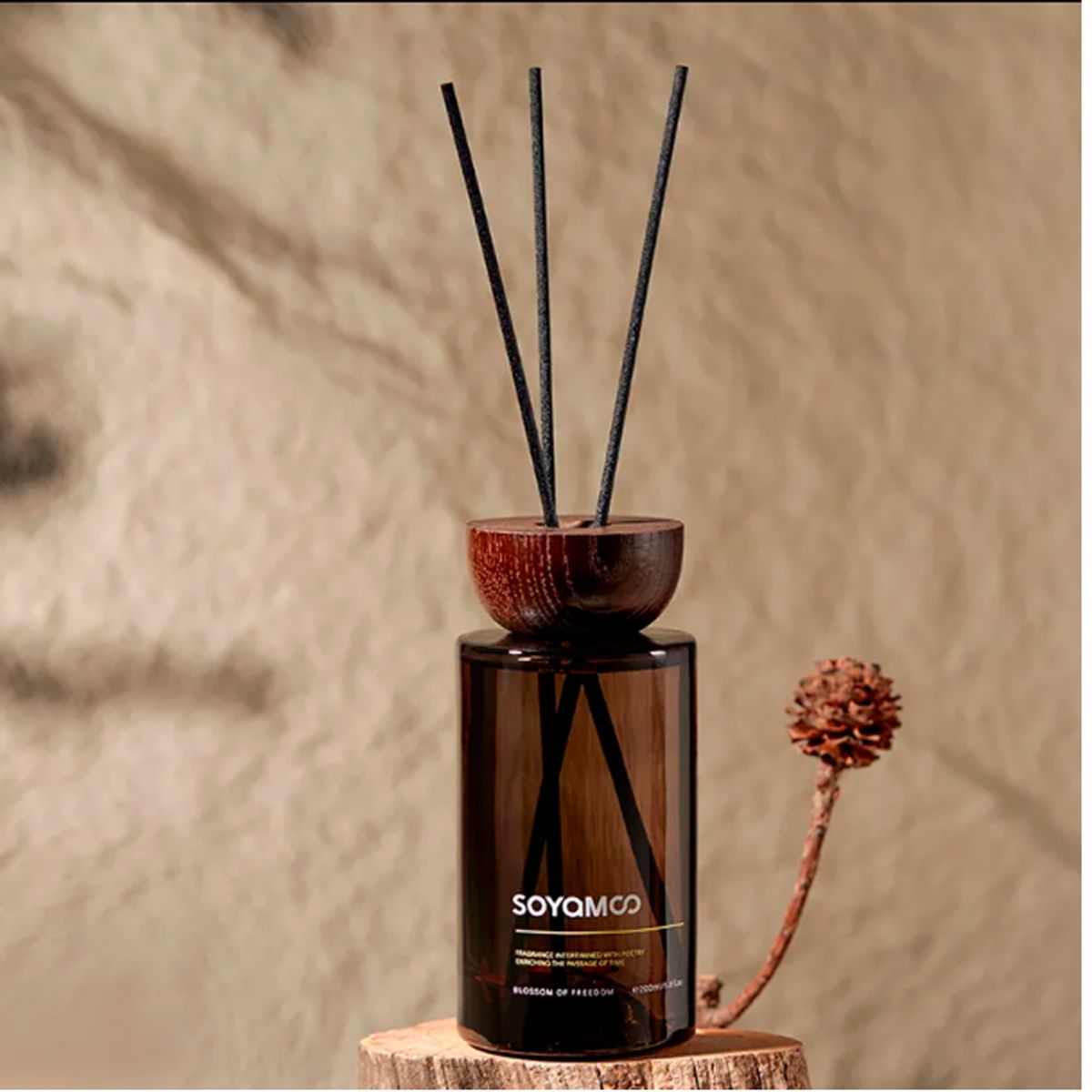 WAKESHOME - Difusor Ambiental Perfume De Varilla 200ml SOYAMCO