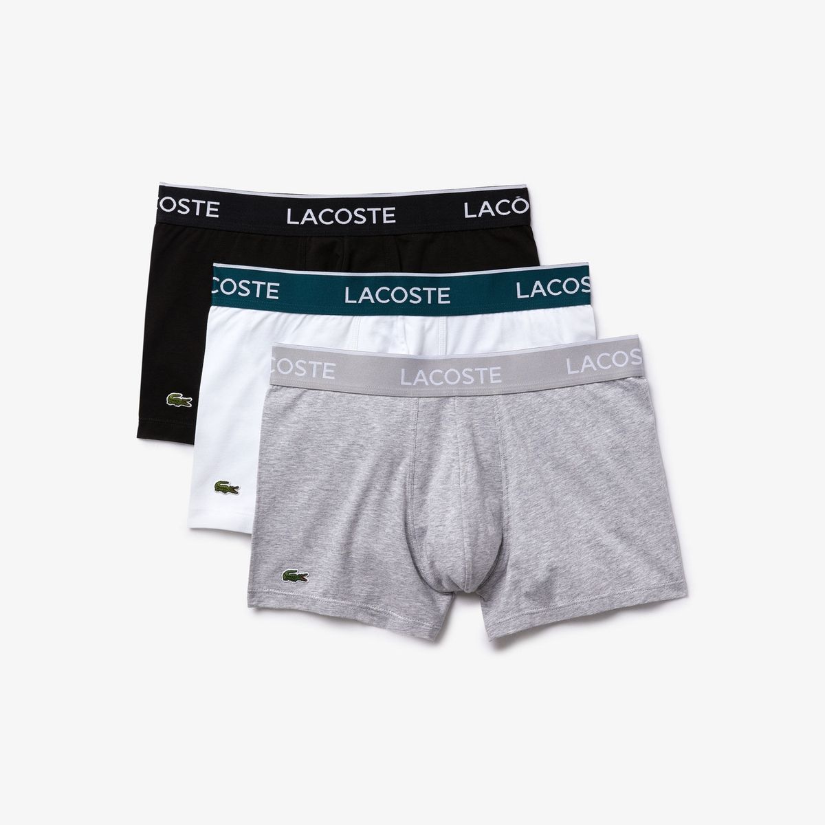 LACOSTE - Lacoste Pack de 3 Boxer Algodón Hombre