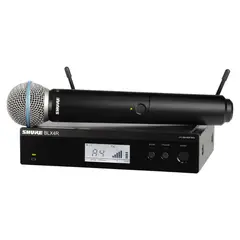 SHURE - Micrófono Inalámbrico De Mano BLX24RB58 - J11 596-616 Mhz