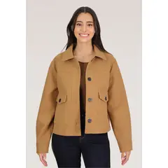 TENTATION - CHAQUETA PAÑO OVERSIZE
