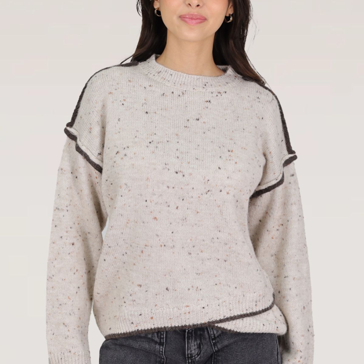TENTATION - SWEATER OVERSIZE POLIAMIDA