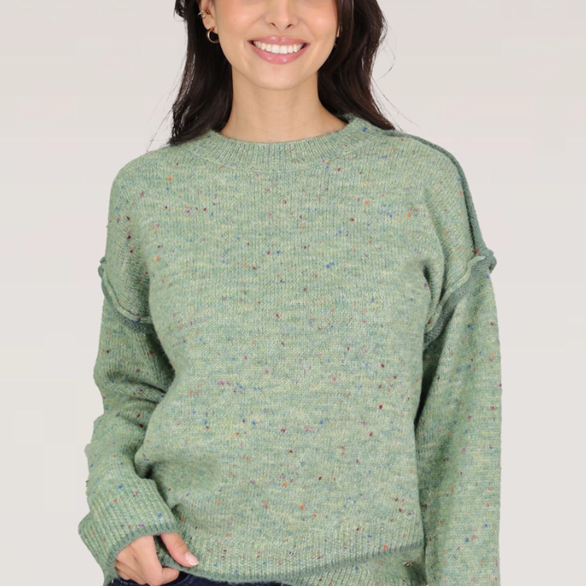TENTATION - SWEATER OVERSIZE POLIAMIDA