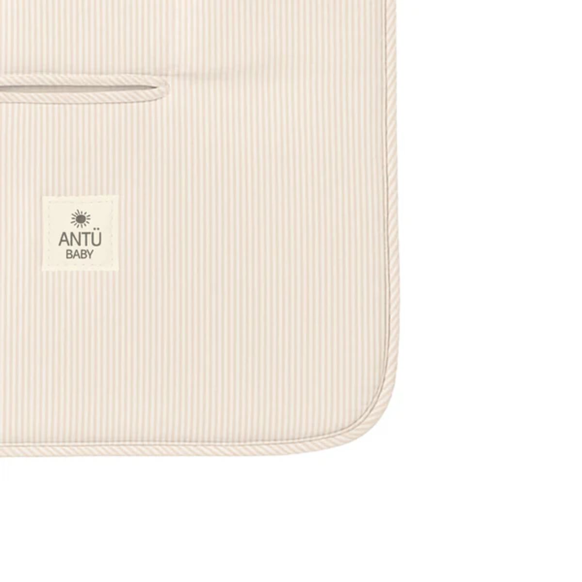 ANTU BABY - Cubre Coche - Rayas Beige - Antü Baby