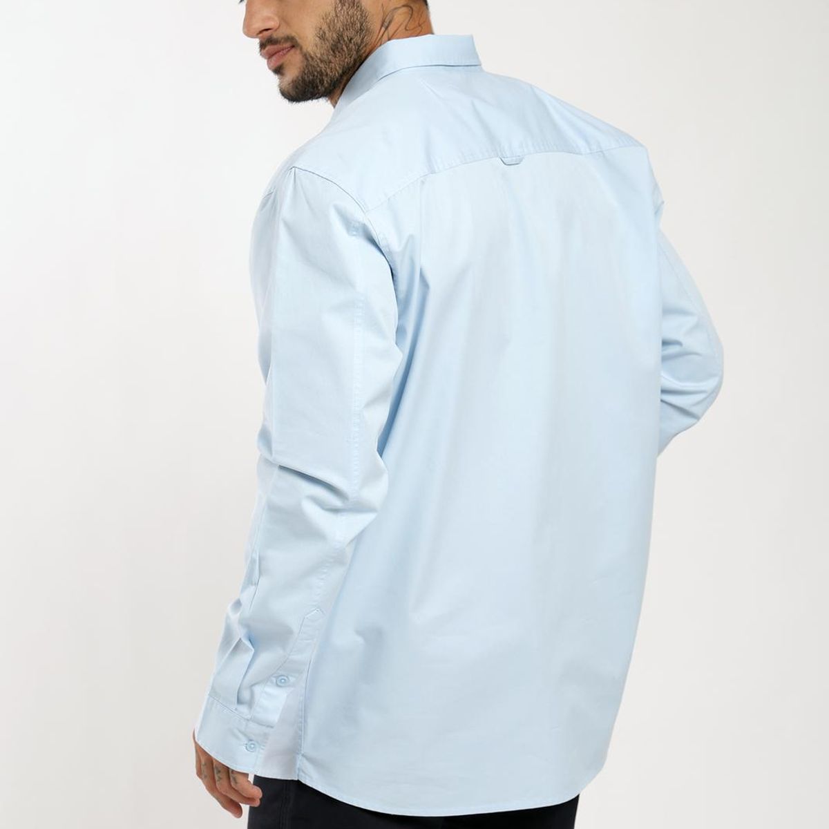 KAYA UNITE - Camisa Manga Larga Algodón Hombre