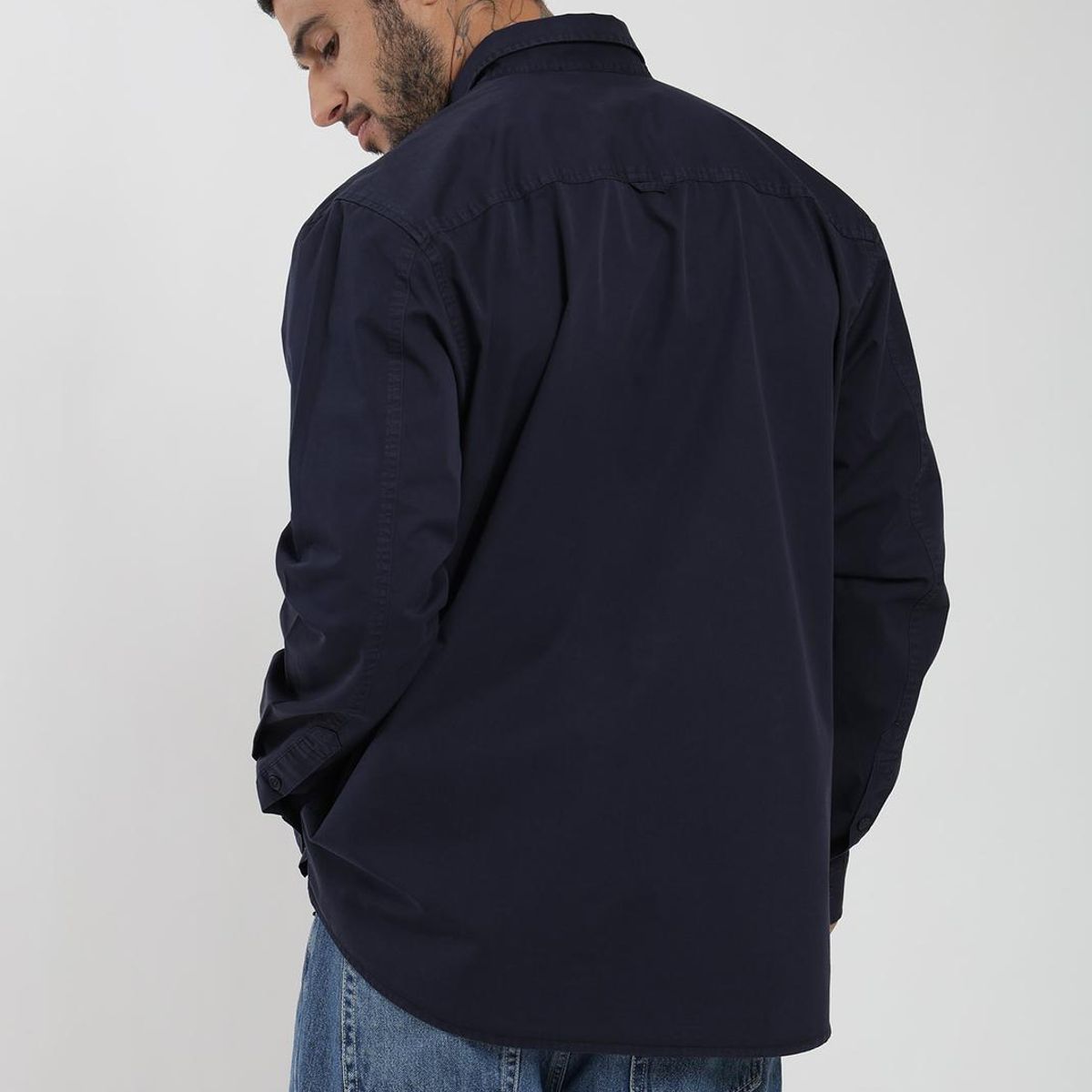KAYA UNITE - Camisa Manga Larga Algodón Hombre