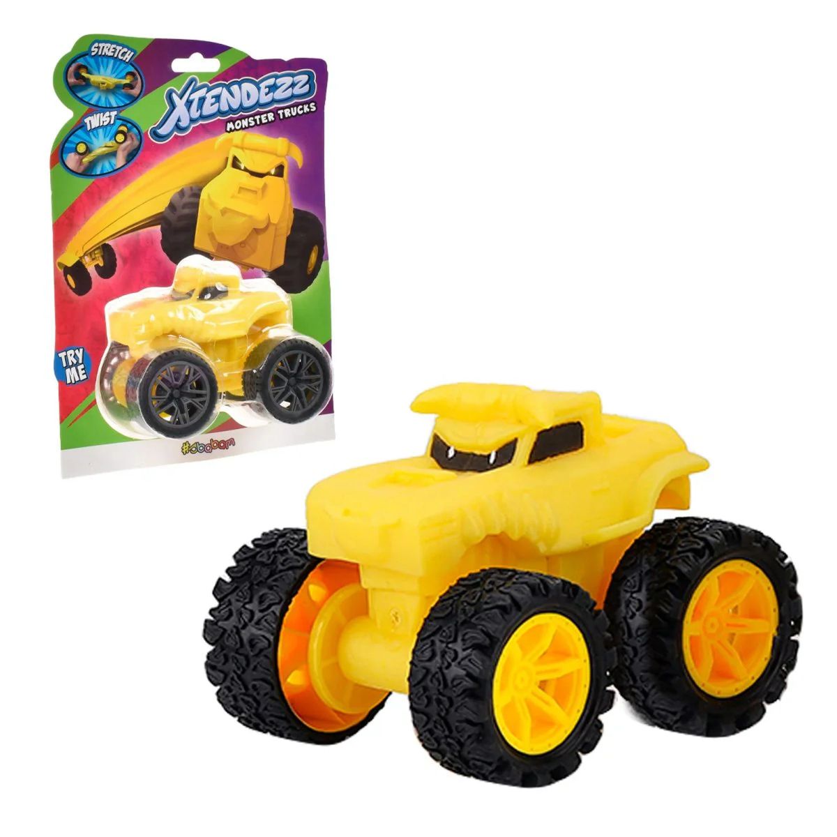 ANSALDO - CAMIONETA MOUNSTRUO STRETCH XTENDEZZ DE SBABAM - AMARILLO