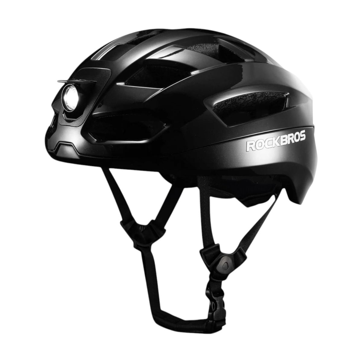 ROCKBROS - Casco Para Ciclismo Con Faro Frontal Luz trasera Remoto ROCKBROS ZK-031