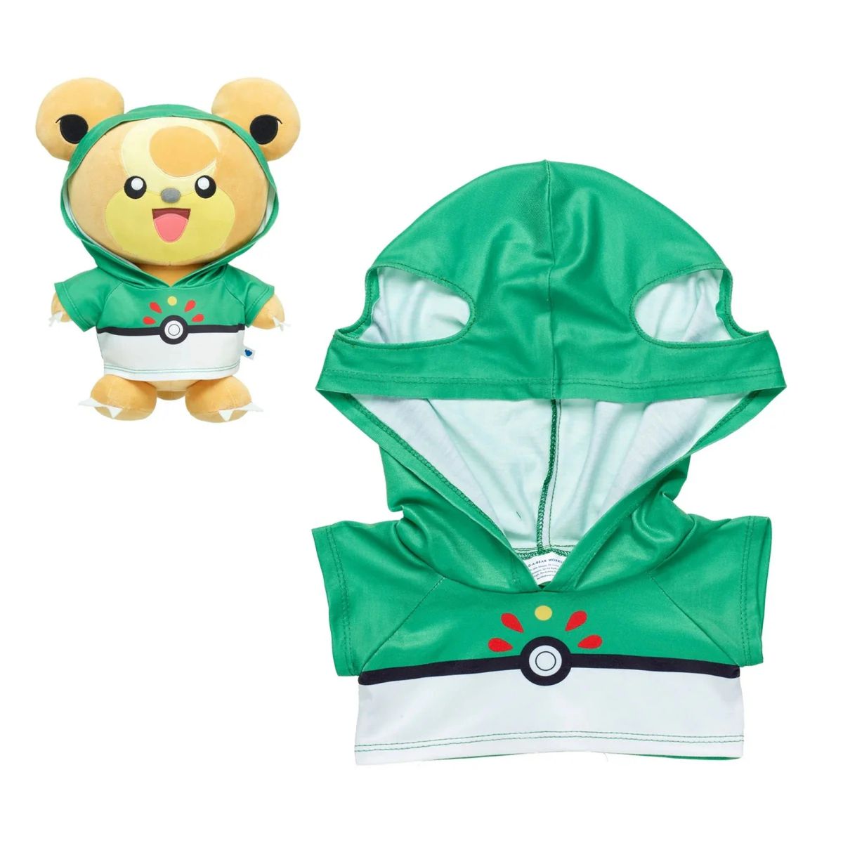BUILD A BEAR - POLERA TEDDIURSA POKEMON BUILD-A-BEAR