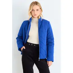 ASH - Parka Lisa Acolchada Mujer Azul