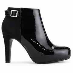 CHALADA - Botin Mujer Negro Casual Fashion