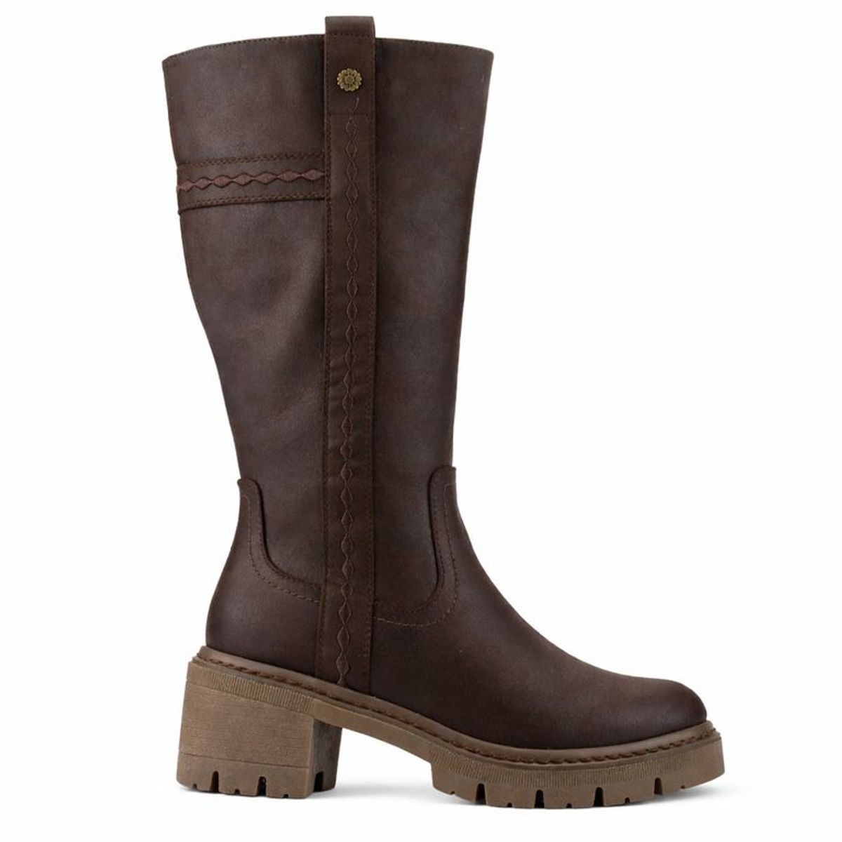 CHALADA - Bota Mujer Café Casual Chalada Terra