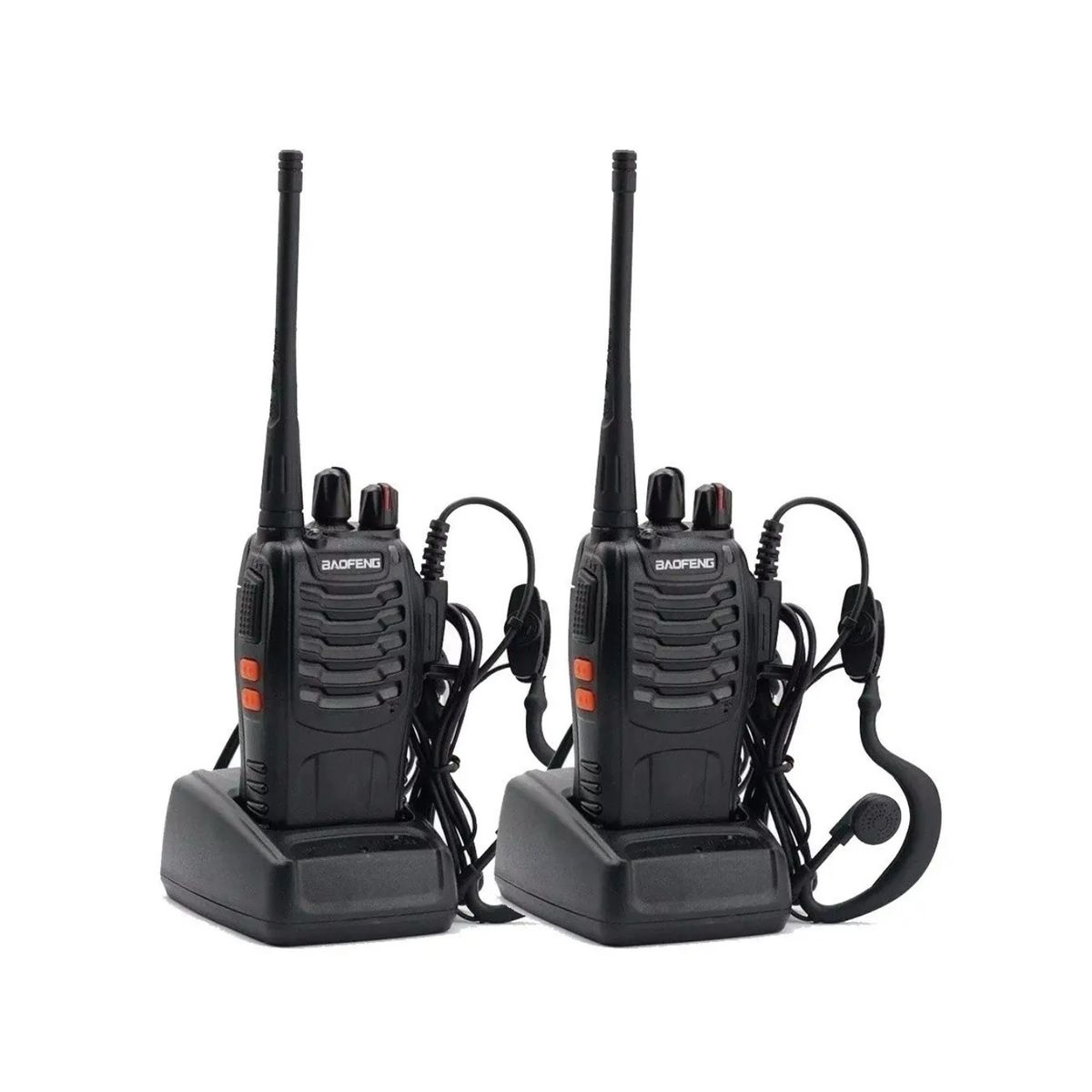GENERICO - Pack X2 Radio Transmisor Baofeng 6km Bf-888s