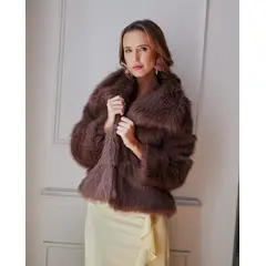 MI PLACARD - Peludo Lucia Taupe