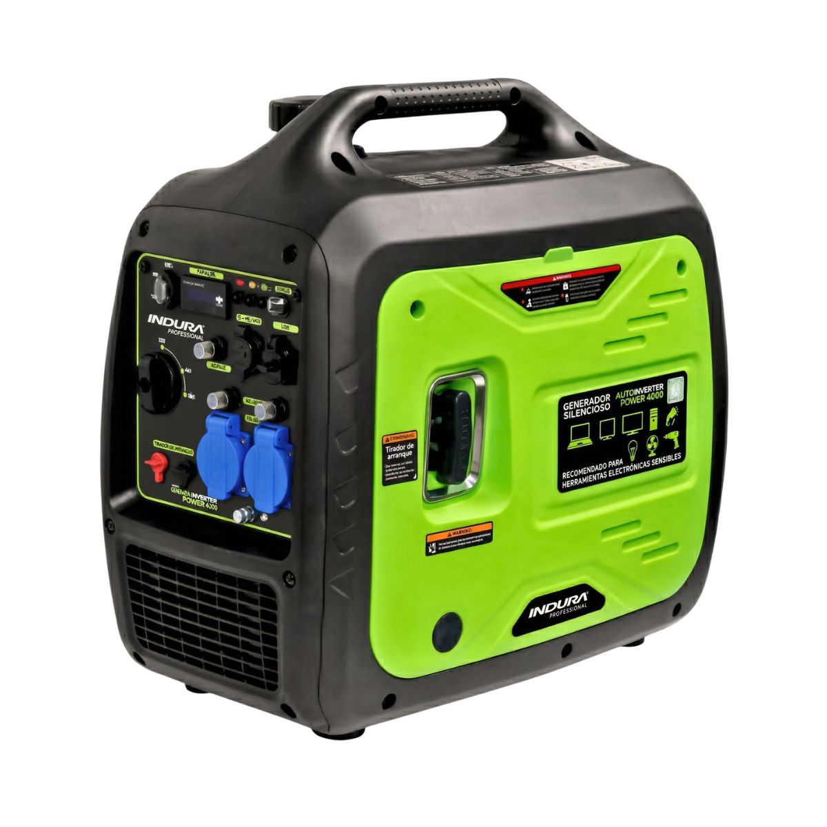 INDURA - Generador Silencioso Inverter 4kw Indura 4000sm Indurpower