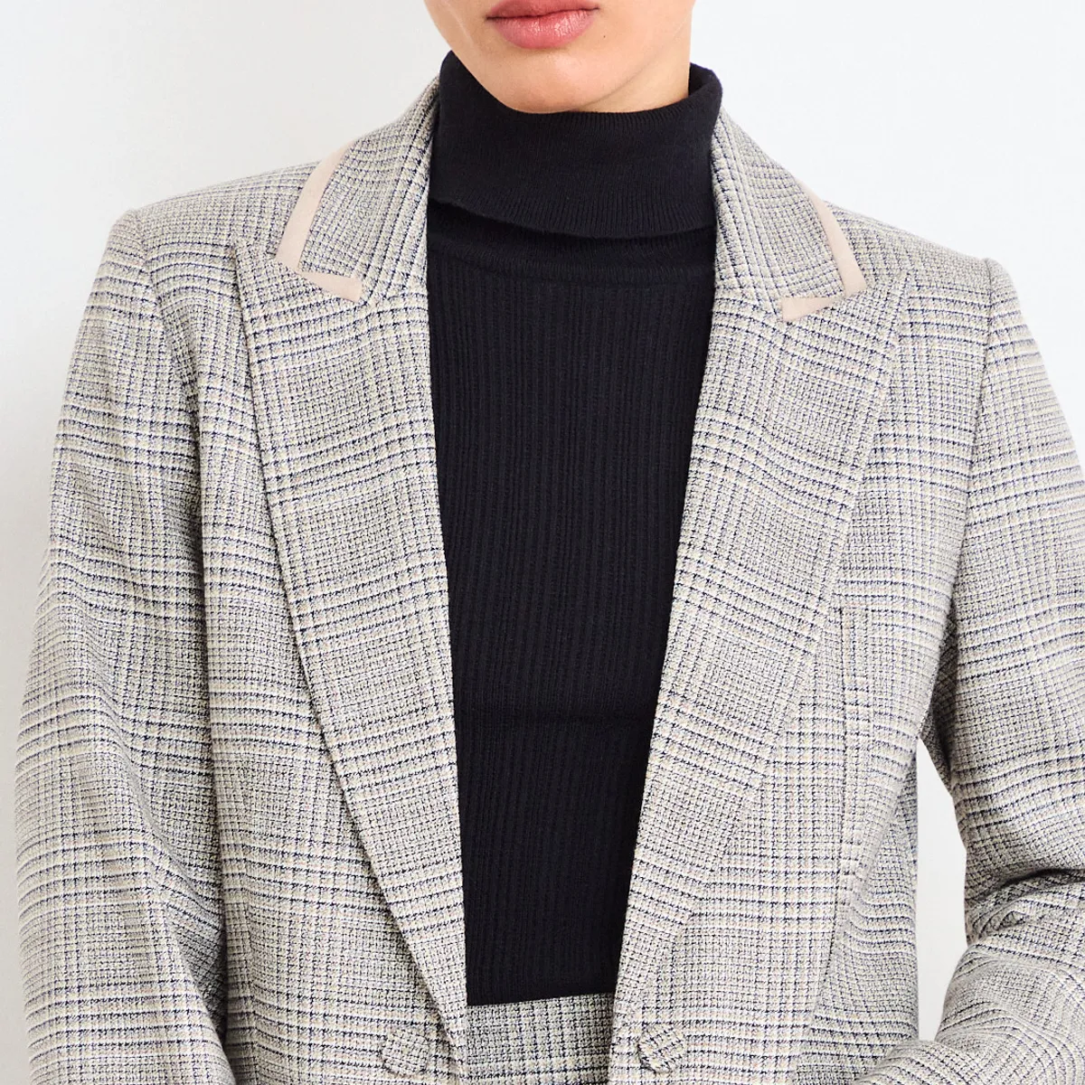 IO - Blazer Fantasia Mujer Gris Io