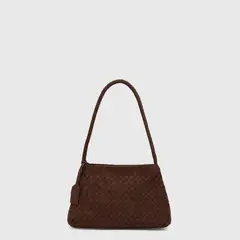 BLACK - Cartera Suede Braids Moka Bubba