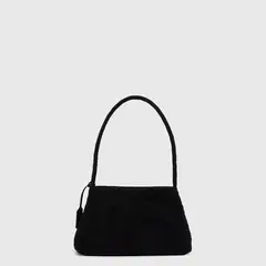 BLACK BUBBA - Cartera Suede Braids Black