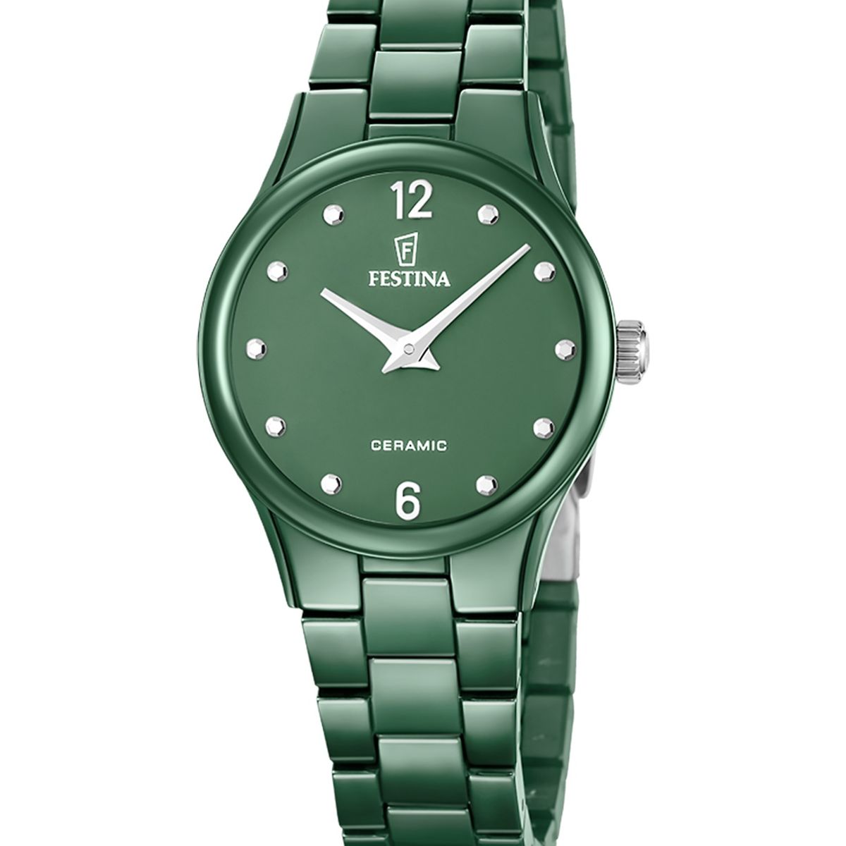 FESTINA - Reloj F20751/6 Festina Verde Mujer Ceramic