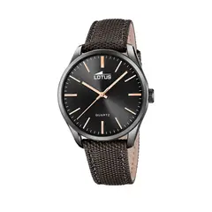 LOTUS - Reloj 19070/2 Negro Hombre Minimalist