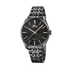 LOTUS - Reloj 19068/2 Negro Hombre Minimalist