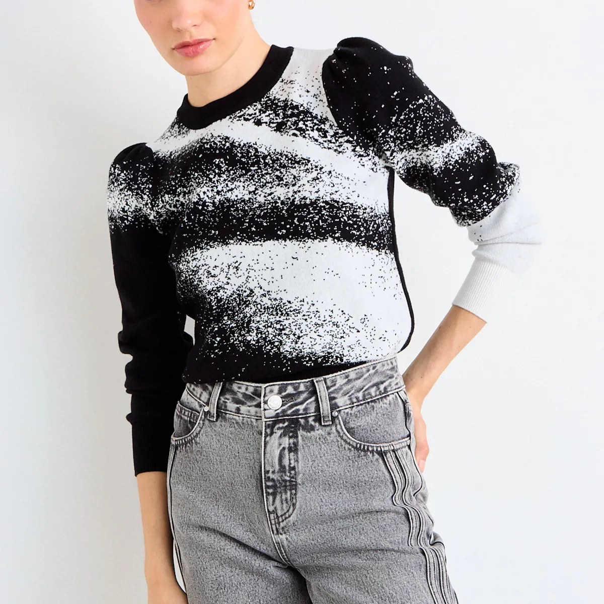 IO - Sweater Fantasia Mujer Negro Io