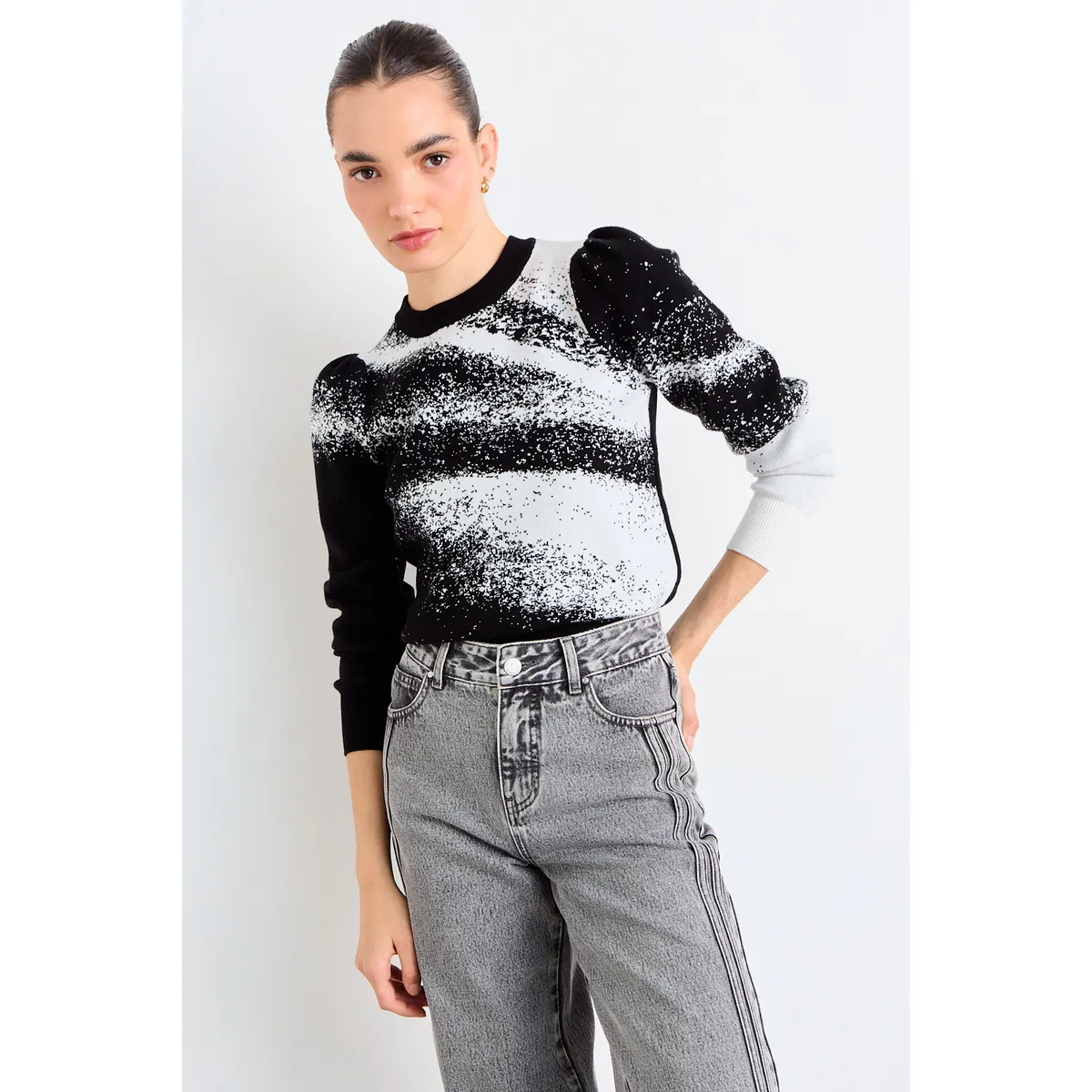 IO - Sweater Fantasia Mujer Negro Io