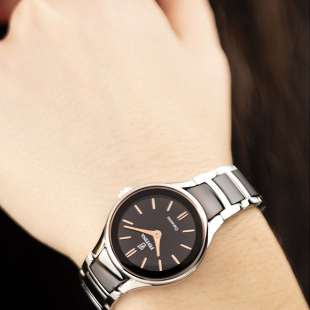 FESTINA - Reloj F20752/7 Festina Negro Mujer Ceramic