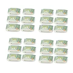 LUBABYCAS - Wipes Toallas Húmedas Con Tapa - caja 24 paquetes - 1920 Unidades