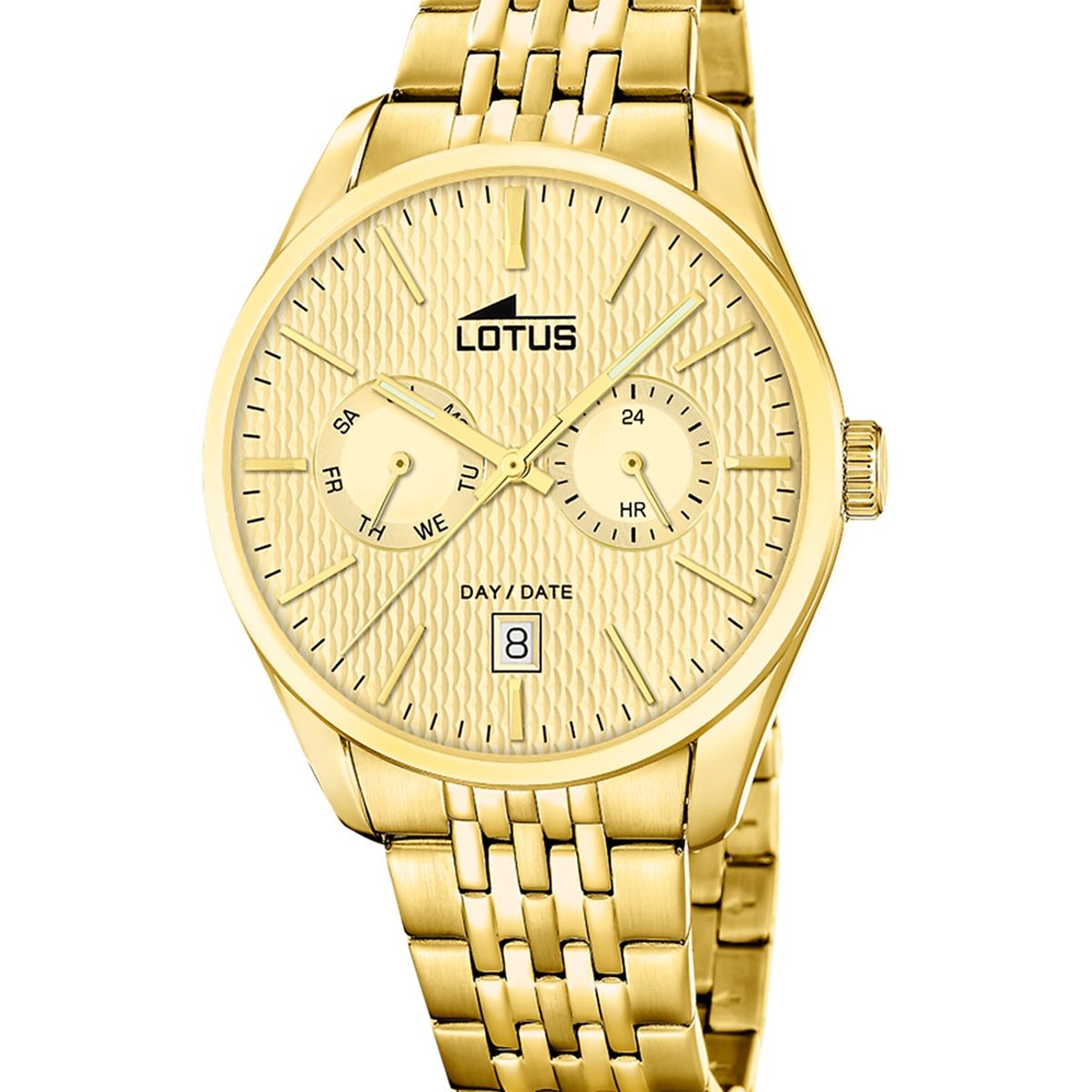 LOTUS - Reloj 19074/1 Lotus Dorado Hombre Multifuncion