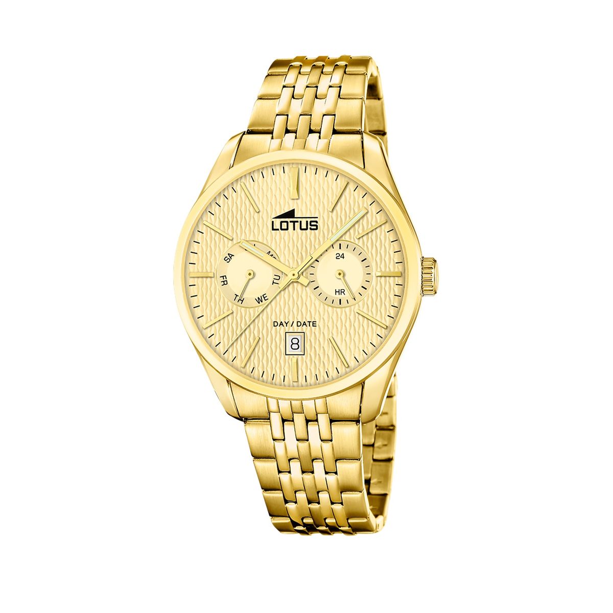 LOTUS - Reloj 19074/1 Lotus Dorado Hombre Multifuncion