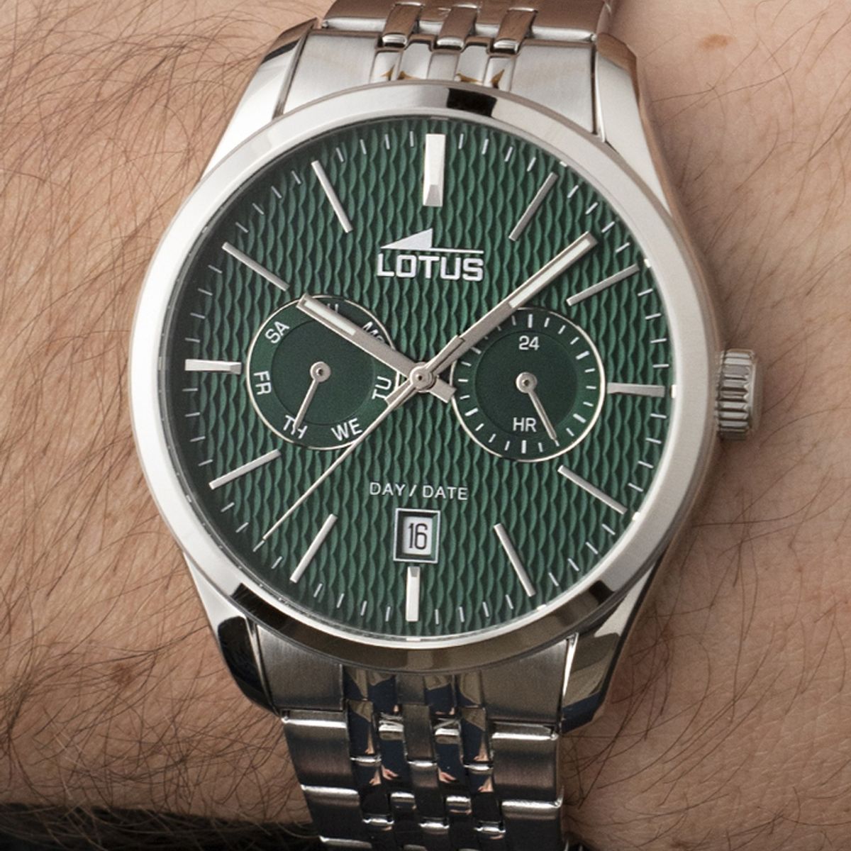 LOTUS - Reloj 19072/3 Lotus Verde Hombre Multifuncion