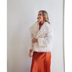 MI PLACARD - Peludo Lucia Beige