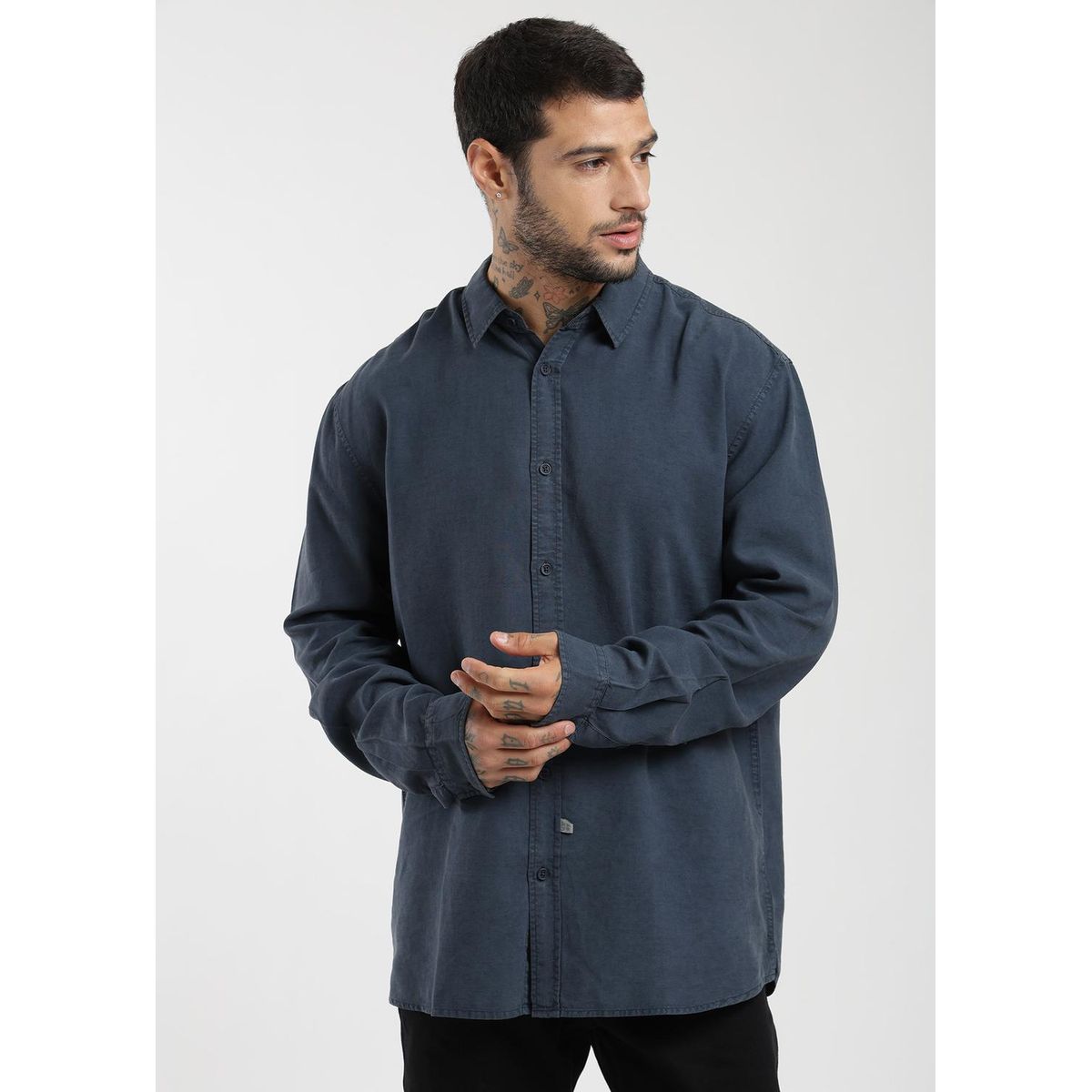 KAYA UNITE - Camisa Manga Larga Tenlin Hombre