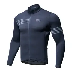 ROCKBROS - Chaqueta Ciclismo Invierno Manga Larga Impermeable Reflectante YPW065