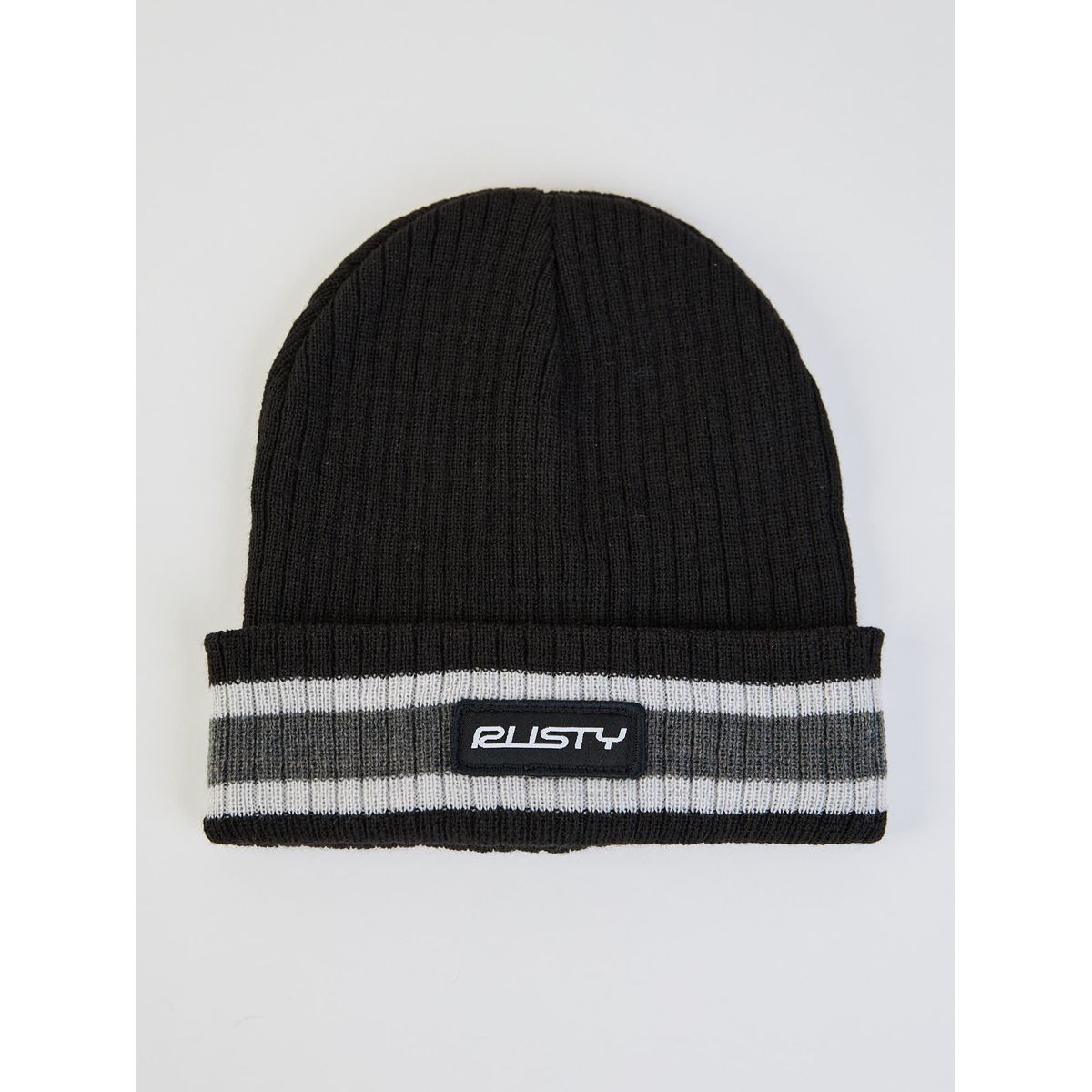 RUSTY - Gorro Driftal Negro Hombre Rusty