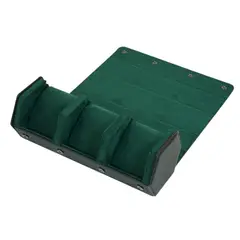 R24 - Caja Para Relojes 3 Espacios Hexagonal Negro