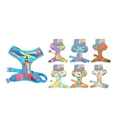 GENERICO - Arnés De Paseo Ajustable Para Perros Medianos - Talla M - Nylon Reforzado - Colores Surtidos