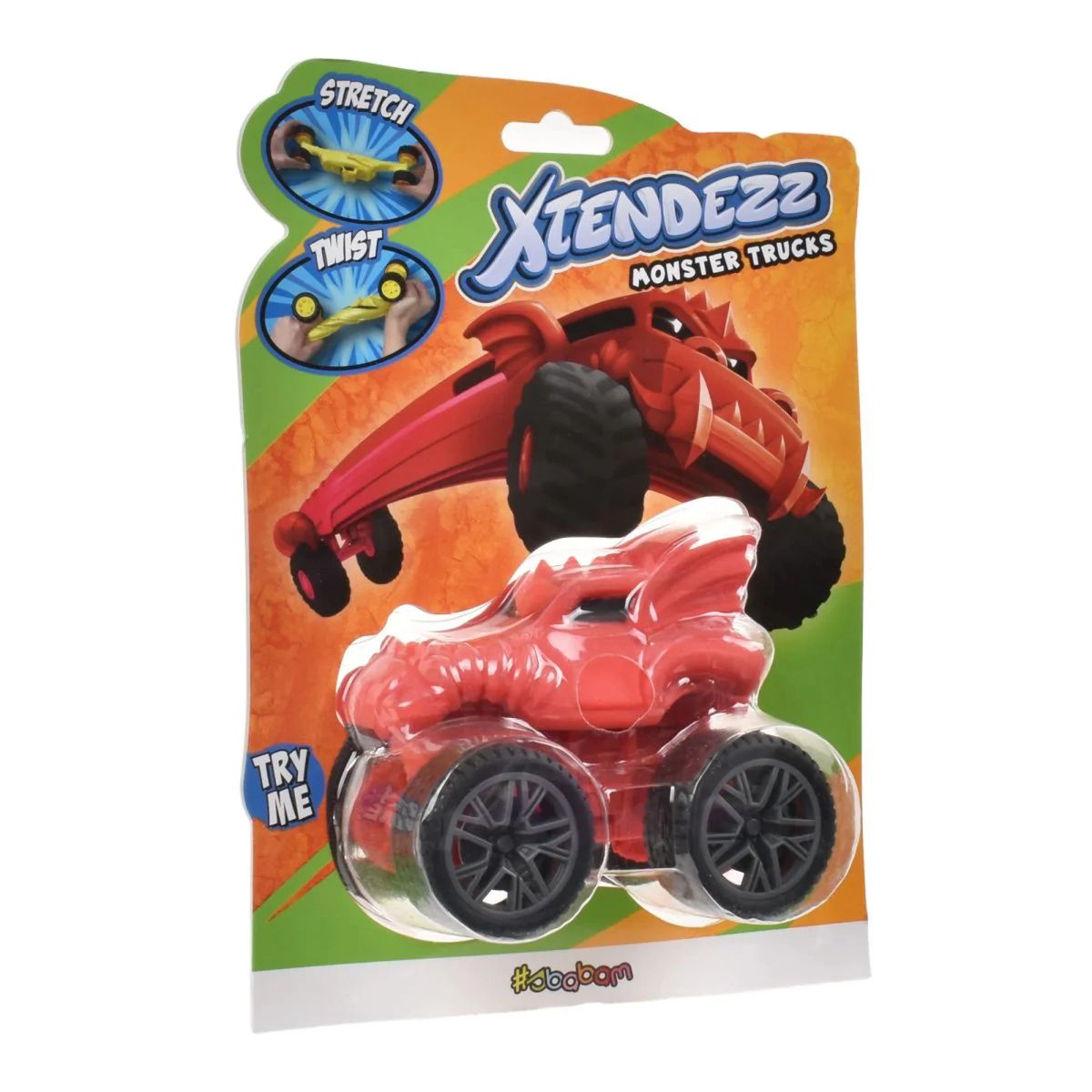 ANSALDO - CAMIONETA MOUNSTRUO STRETCH XTENDEZZ DE SBABAM - ROJO