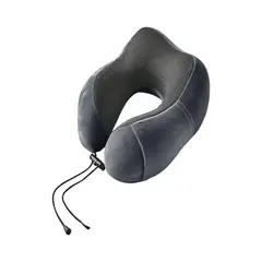 GENERICO - Almohada de Viaje Cervical Ergonómica con Tela Magnética
