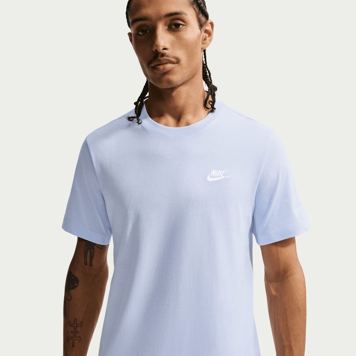 NIKE - Camiseta Nike Sportswear Club Azul Hombre