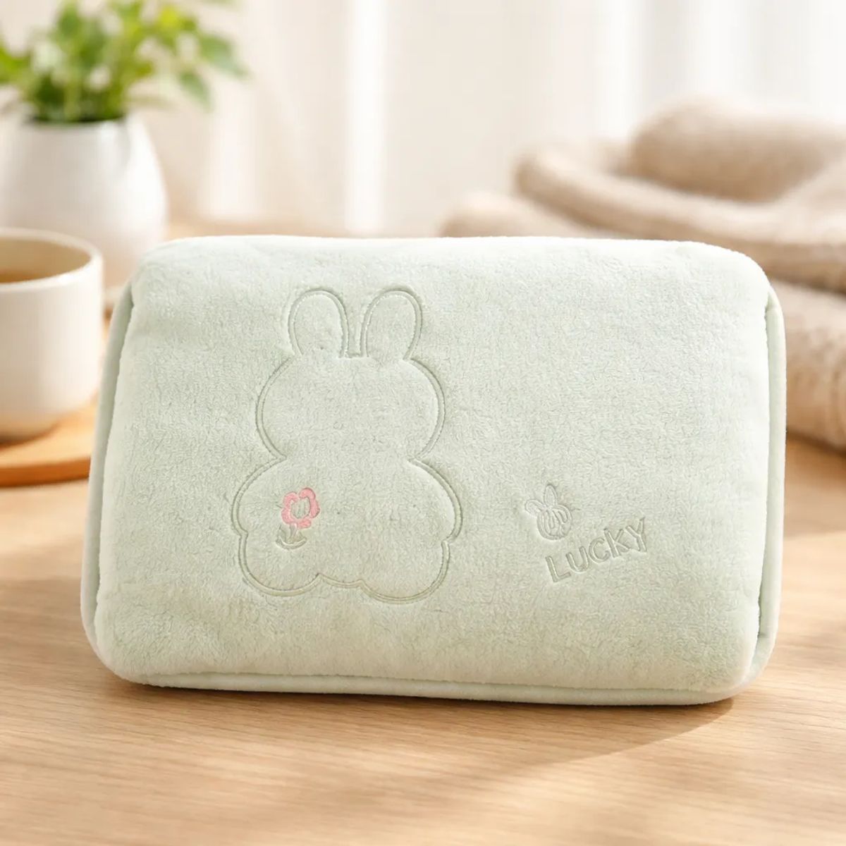 GENERICO - Guatero Eléctrico Calientamanos De Felpa Recargable Diseño