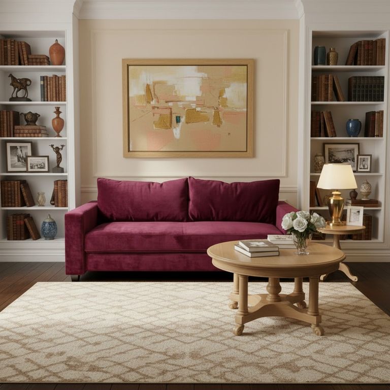 SOFA CAMA MULTIFUNCIONAL EN FELPA Burdeos