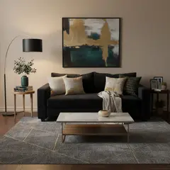DISEÑOS VALESTRINI - SOFA CAMA MULTIFUNCIONAL EN FELPA